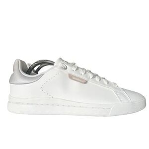 Adidas Advantage Women's White Silver Casual Sneakers Shoes Size 10